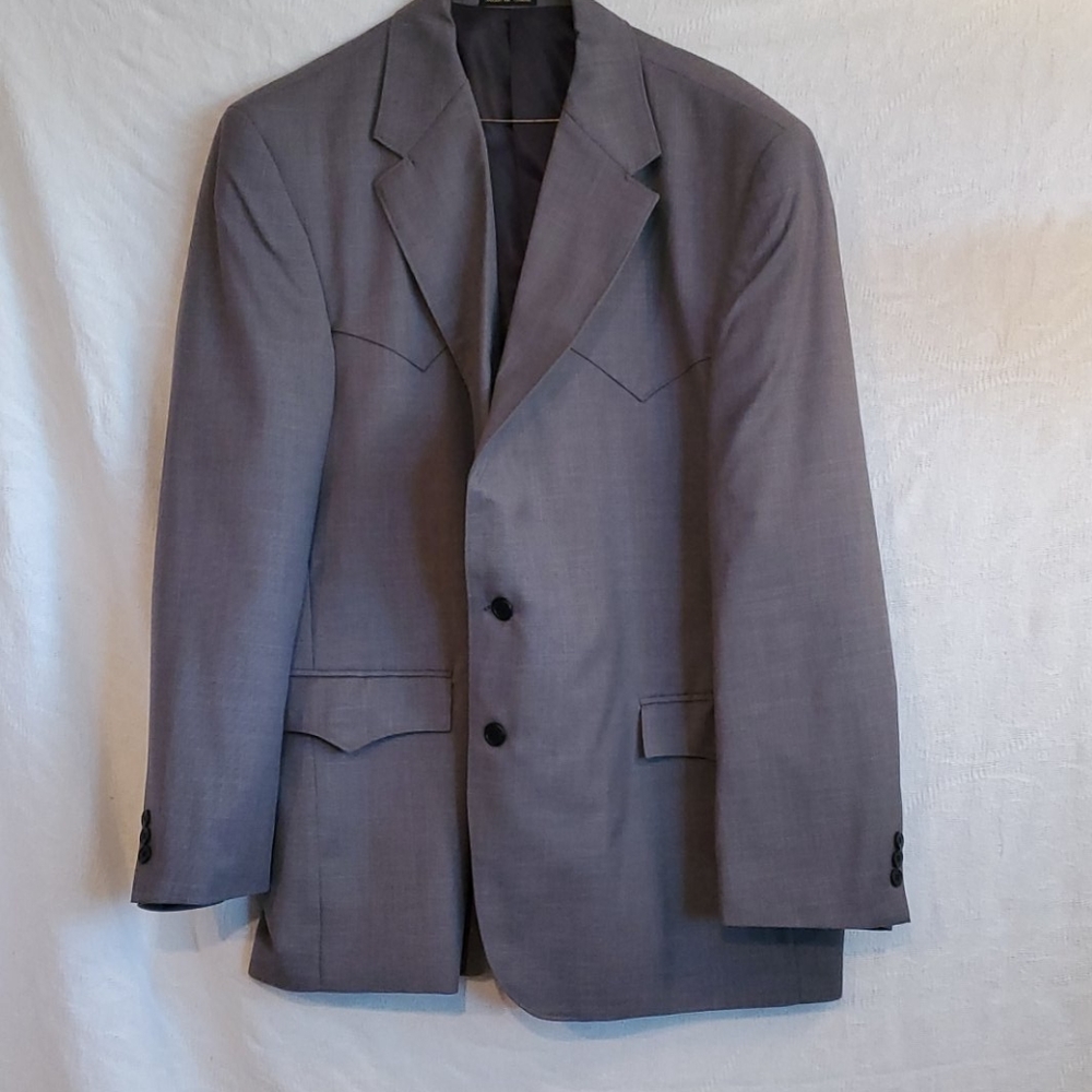 Men's Cowboy Blazer & Tony Lama Hat. *BUNDLE ONLY*